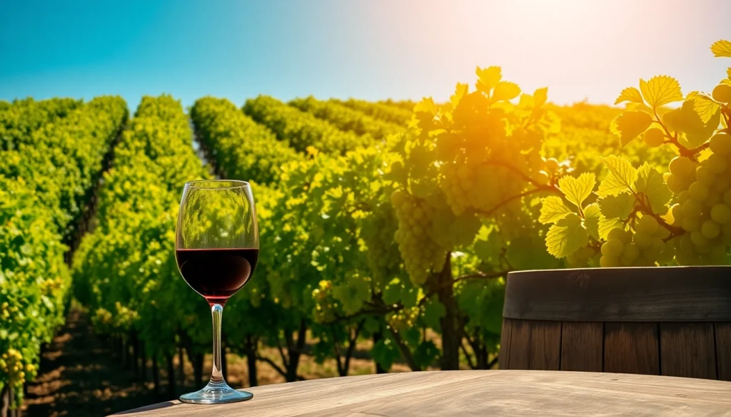 Enjoying a delightful tasting experience at Winery Sacramento with scenic vineyards and wine glass.